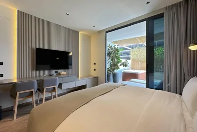 Studio mit Whirlpool — La Green Hotel & Residence